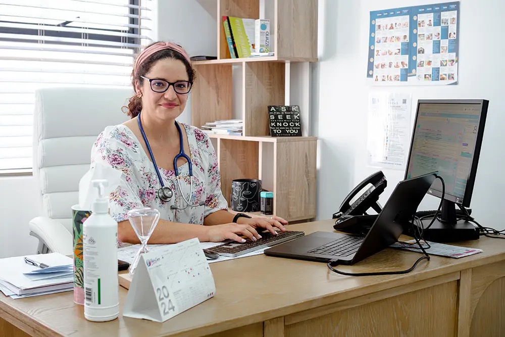 A consulting room